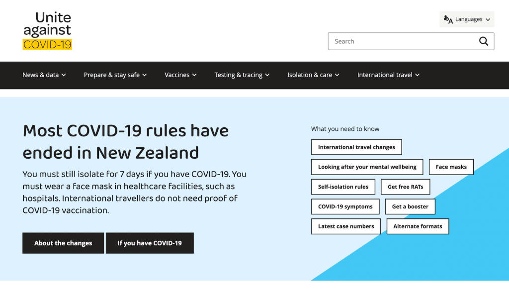 ニュージーランドのコロナ対策はほぼ終結しコロナ以前の生活へ
